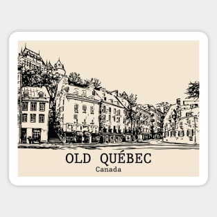 Old Québec - Canada Magnet
